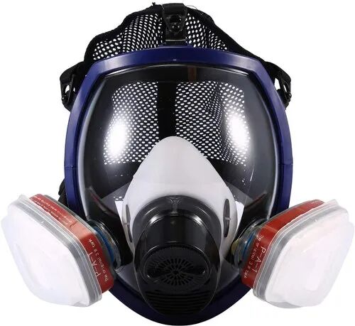 Plastic Respirator Mask, Color : Black