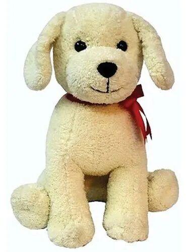 Fur Polyfill Stuffed Toy Dog