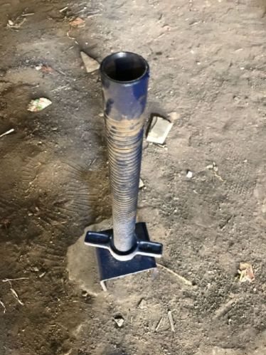 Scaffolding Adjustable U Head Jack, For Constructional, Size : Standard