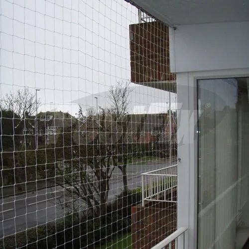 HDPE Anti Bird Net, For Window, Outdoor, Color : Black, White, Green, Blue .