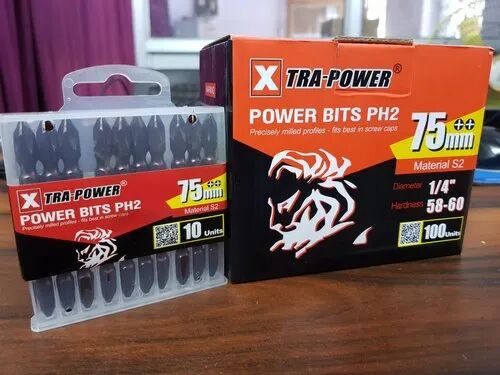 S2 Xtra-Power Drill Bits, Size : 75 Mm