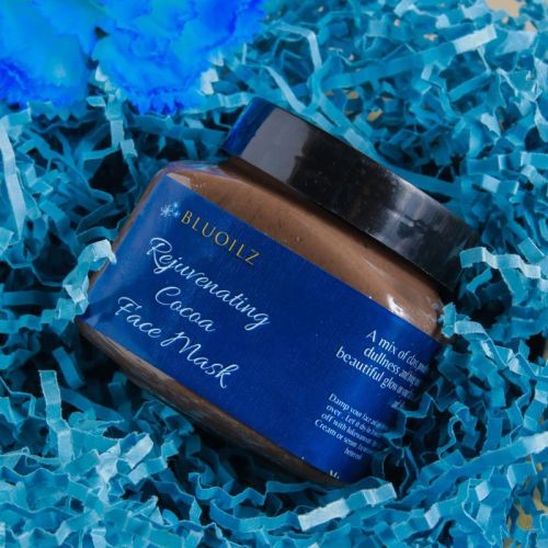 Chocolate Rejuvenating Cocoa Clay Face Mask, For Beauty Care, Packaging Type : Plastic Bottle