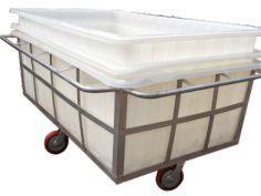 Stainless Steel Commercial Laundry Trolley, Style : Modern