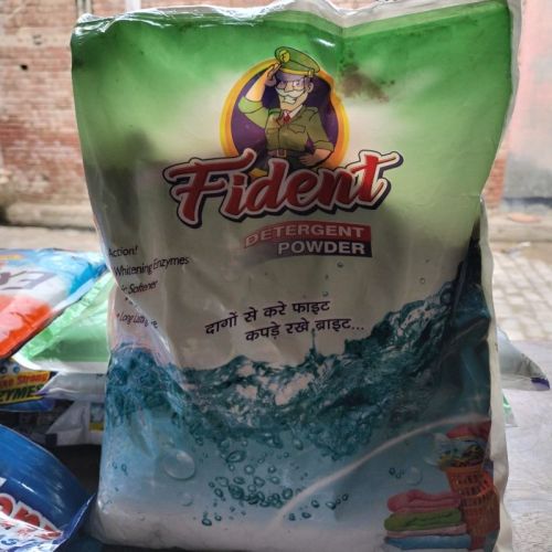 Fident Detergent Powder, For Cloth Washing, Feature : Remove Hard Stains, Skin Friendly