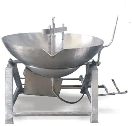 Stainless Steel Steam Tilting Kadai