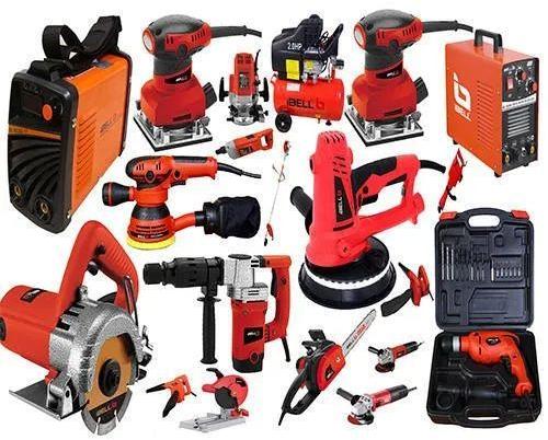 Electric Power Tools for Boring, Cutting, Drilling