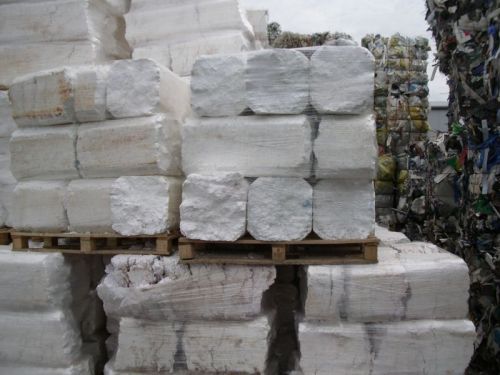 White Blocks EPS Scrap