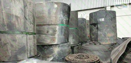 Nylon Steel Based Conveyor Belt, Color : Black