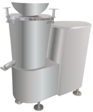 Commercial Heavy Duty Mixer Grinder, Color : Grey