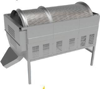 220V Industrial Fruit and Vegetable Washer, For Commercial Use, Frame Material : Stainless Steel