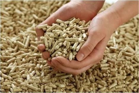 Brown Wooden Biomass Pellet