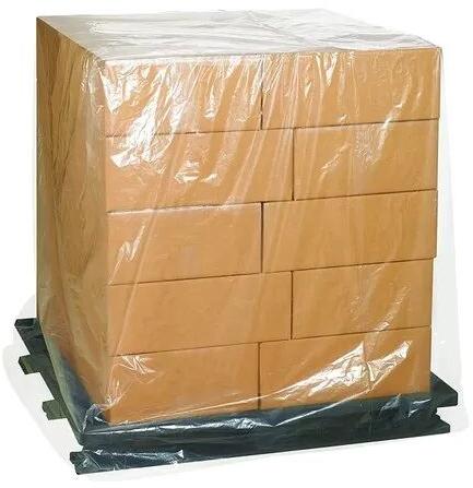 Plain LDPE Plastic Pallet Covers, Color : Transparent