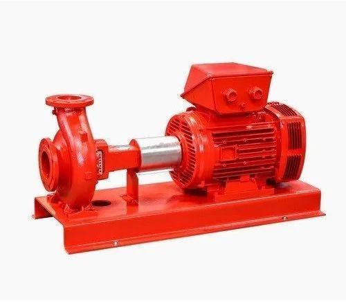 220V Automatic Fire Fighting Pump, Color : Red