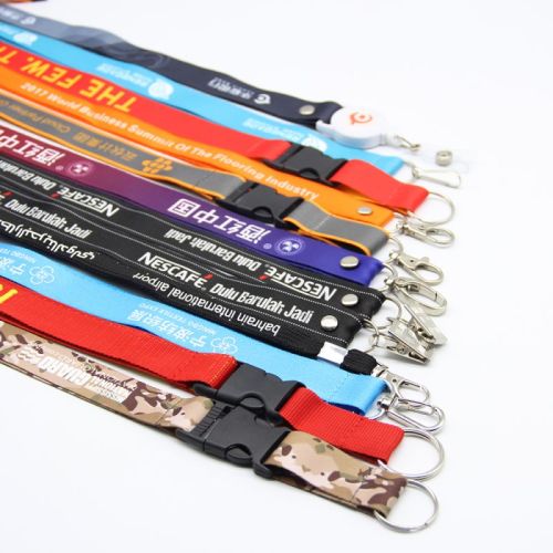 Plain Nylon Printed Id Card Lanyards, Size : Standard