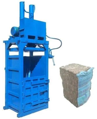 Mild Steel Hydraulic Baling Press Machine, For Industrial