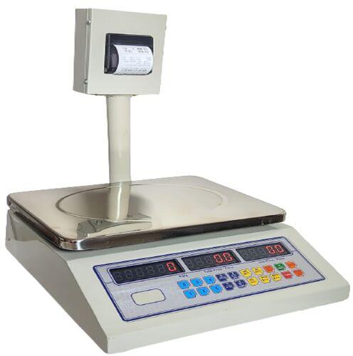 Battery Semi Automatic Smart Table Top Scale, For Weight Measuring, Voltage : 220V