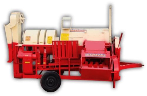 Automatic Hydraulic Vardhman Tokri Thresher, For Agriculture Purpose, Threshing Capacity : 1500-2000kg