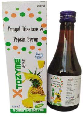 Fungal Diastase & Pepsin Syrup, Packaging Type : Bottle