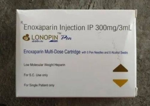 Lonopin 300mg Injection, Shelf Life : 2 Yrs