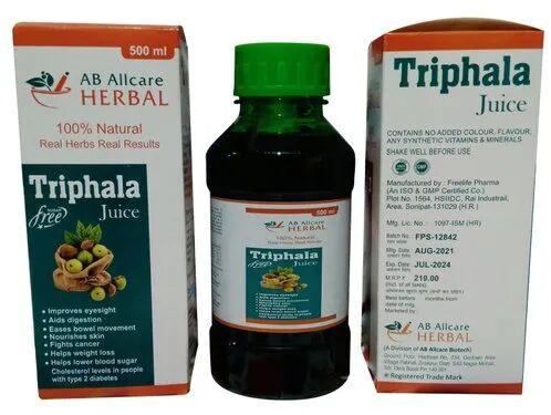 Herbal Triphala Juice, Packaging Size : 500 Ml