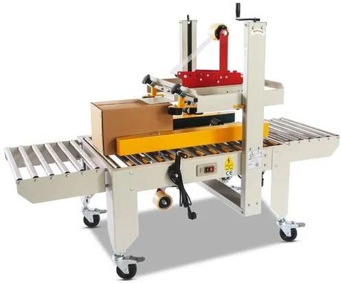 0.5 Kw Automatic Electric Polished Metal Carton Sealing Machine, For Industrial Use, Voltage : 440V