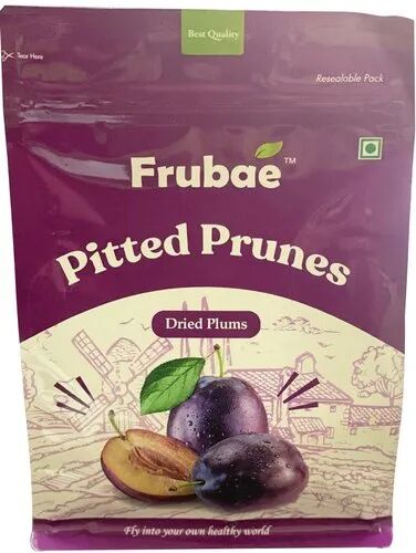 Frubae Pitted Prunes, Packaging Type : Packet