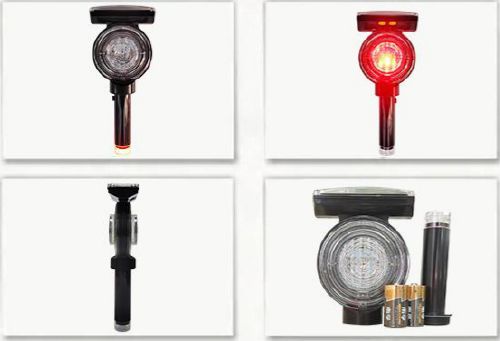 SWLN 10 LED Solar Warning Light With Handle Light