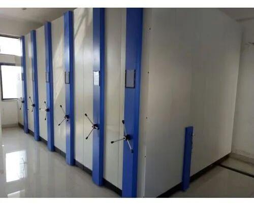 Myriad Mild Steel Library Mobile Compactor, Color : Blue, White, Grey Etc