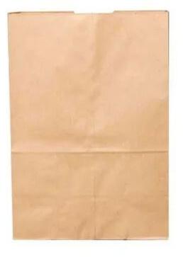 Brown Plain Grocery Paper Bag, Capacity : 1kg, 500gm