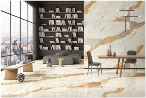 Polished Vitrified Porcelain Tiles, For Kitchen, Interior, Exterior, Elevation, Bathroom, Specialities : Perfect Finish