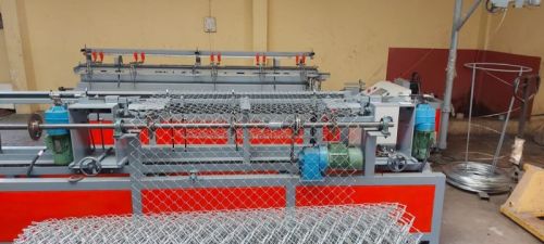 3HP Fully Automatic Chain Link Fencing Machine