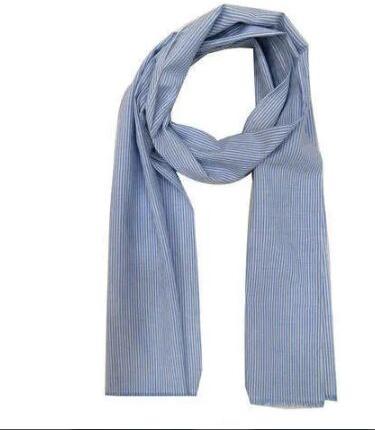 NR Silk Striped Mens Cotton Scarf, Size : 50 X 180 Cm