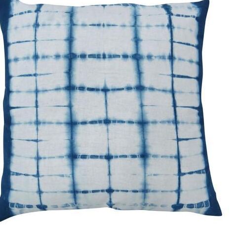 Cushion Cover, Color : Blue White