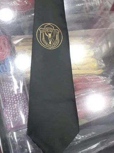 Polyester School Tie, Size : Medium