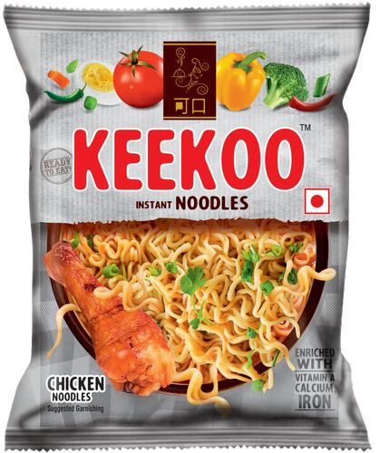 KEEKOO Ready To Eat Noodles, Packaging Size : 30 G