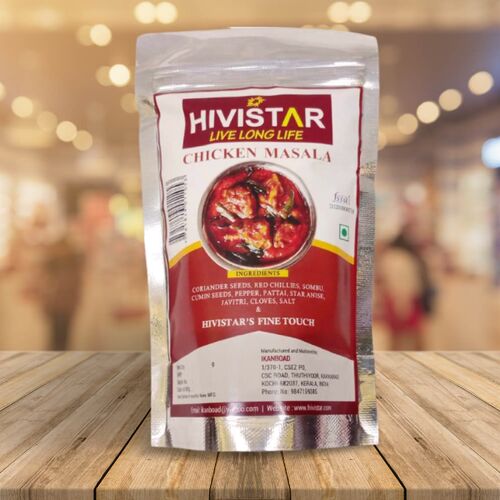 HIVISTAR Chicken Masala, Packaging Type : Pouch
