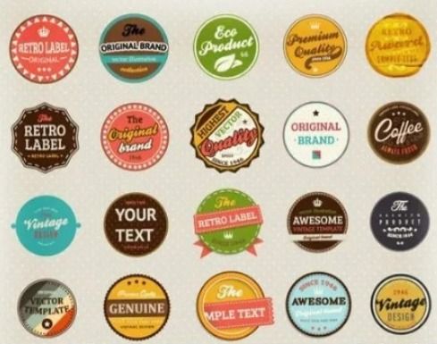 Printed Paper Label Sticker, Packaging Type : Packet