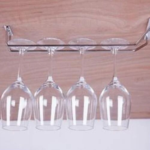 Metal Glass Holder, Color : Silver