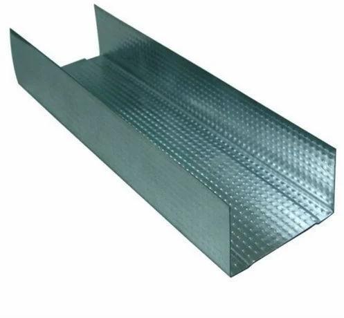 Silver Metal POP Bottom Ceiling Channel, Length : 2 Feet
