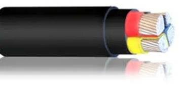 Black XLPE A2XY3.5C25 Aluminium Armoured Cable, For Industrial, Voltage : 1100 V