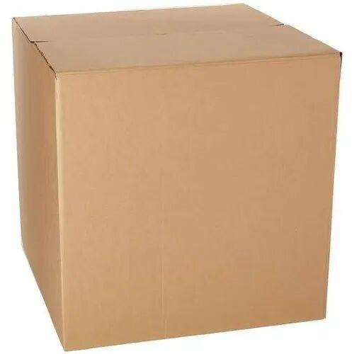 Plain Brown Corrugated Packaging Box, Size : Multisizes