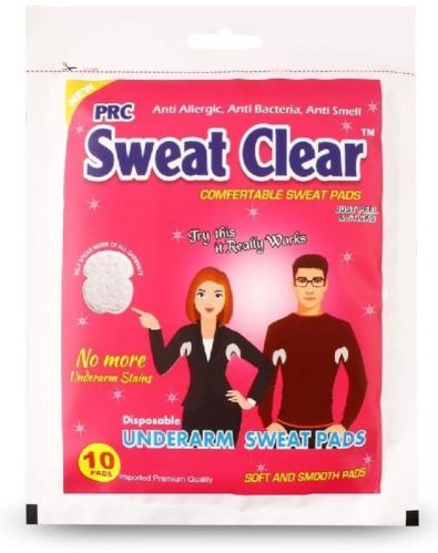 Plain Cotton Comfortable Sweat Pads, Feature : Anti-Allergy