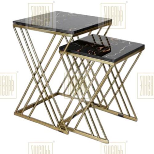 Nesting Table And Side Table, For Restaurant, Office, Hotel, Home, Pattern : Printed
