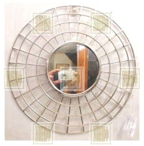 Glass Polished Silver Wrought Iron Mirror, Frame Material : Aluminium, Brass, Copper