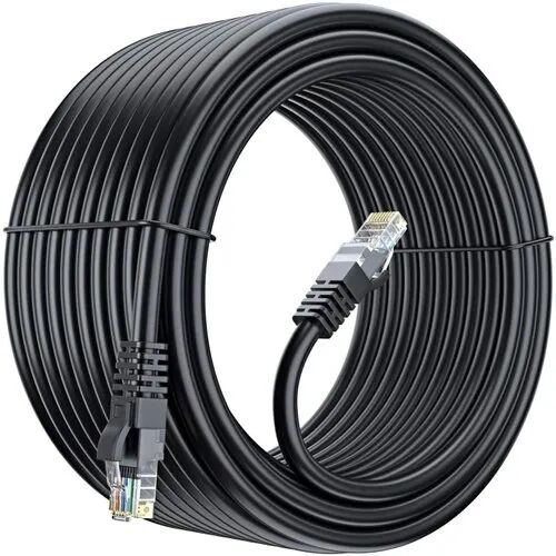 Cat6 Ethernet Cable, Color : BLACK