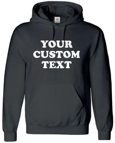 Personalised Printed Hoodies, Size : Custom