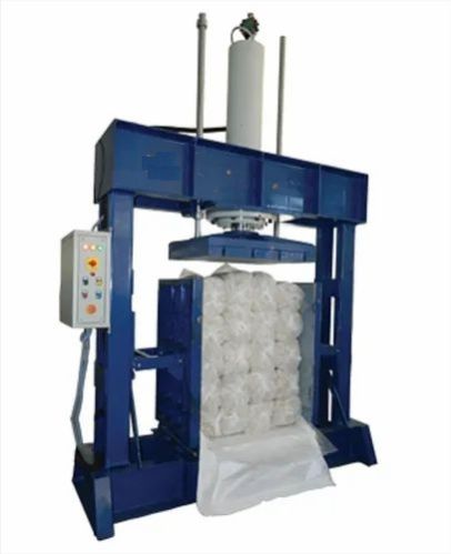 Mechanical Semi Automatic Hank Yarn Baling Machine, Color : Light White