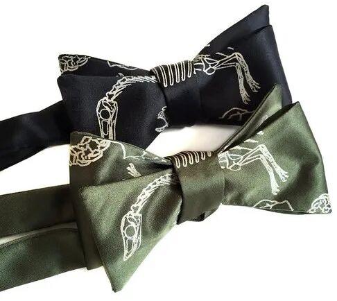 Animal Print Bow Ties, Size : Custom