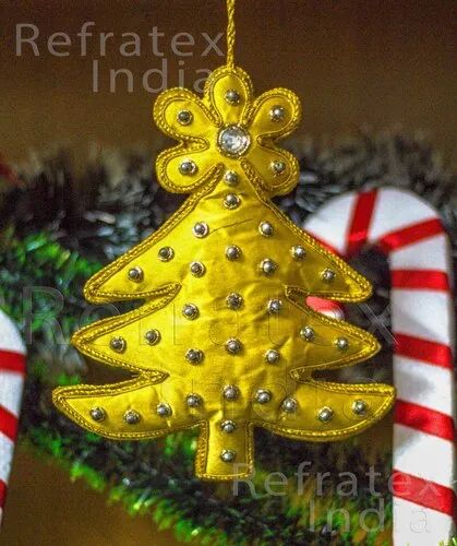 Refratex India Tree Shape Christmas Ornament, Size : 20cm