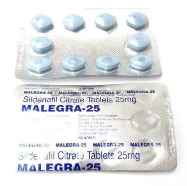 Malegra 25 Sildenafil Tablets